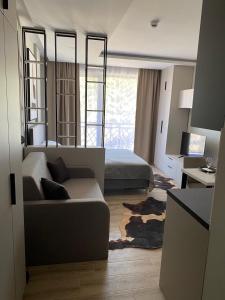 TV a/nebo společenská místnost v ubytování Residence Hill Chill on Kop Apartment