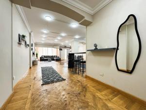 Η κουζίνα ή μικρή κουζίνα στο Modern Cozy Studio Prime Location In Maadi