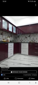 Kuchyň nebo kuchyňský kout v ubytování Elimwells Student Hostel