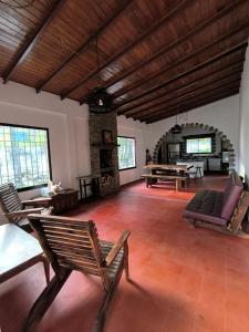 Χώρος καθιστικού στο Casa Llanitos de Tabay de Mérida