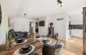 Kuchyň nebo kuchyňský kout v ubytování Filou