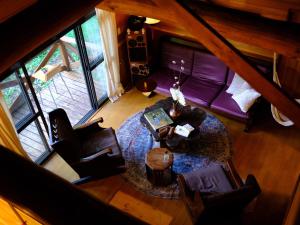 Χώρος καθιστικού στο Private Retreat Nagano Togakushi