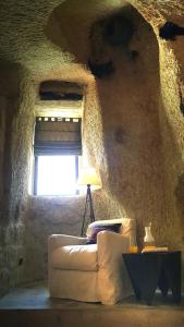 Posezení v ubytování SOTA Cappadocia