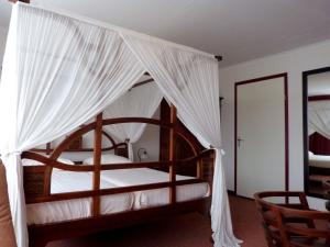En eller flere senge i et værelse på Hotel Wienerhof