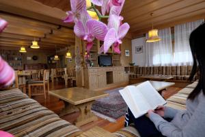 Posezení v ubytování Albergo Antico