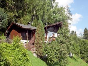 a house on the side of a hill with trees at Apartment in Stuhlfelden near Ski Lift in Stuhlfelden +32 photos