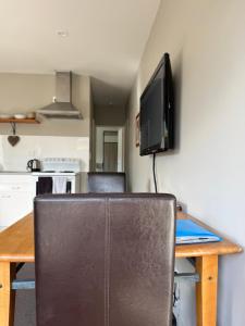 TV a/nebo společenská místnost v ubytování Walnut Creek Studio