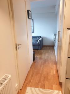 Ένα ή περισσότερα κρεβάτια σε δωμάτιο στο Modern apartment