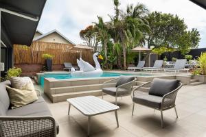 Hồ bơi trong/gần Luxury Family Villa with Pool, Gym & Bonfire Area