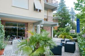 Zahrada ubytování Albergo La Rosetta