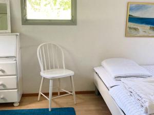 Postel nebo postele na pokoji v ubytování 6 person holiday home in Löderup-By Traum + 12 fotografií