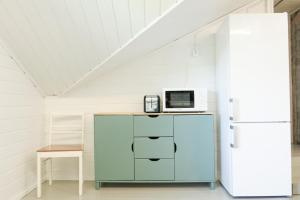 Dapur atau dapur kecil di Toloppa Cozy Apartment, Ranua +22 gambar