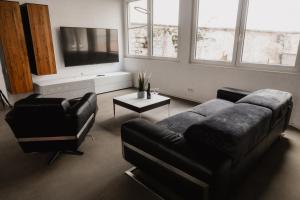 Χώρος καθιστικού στο Goldstadt-Loft