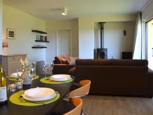 Χώρος καθιστικού στο Family Apartment Bouillon and Semois River