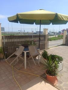 Balkoni atau teres di Casa al Mare Fontespina