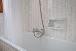 Koupelna v ubytování Albergo La Rosetta