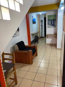 Χώρος καθιστικού στο Departamento Huauchinango Pueblo Mágico