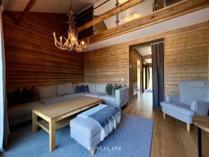 Χώρος καθιστικού στο Lindvallen Ski Resort - Sauna - 10 Guests
