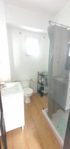 Koupelna v ubytování Habitaciones Céntricas en Vivienda Compartida