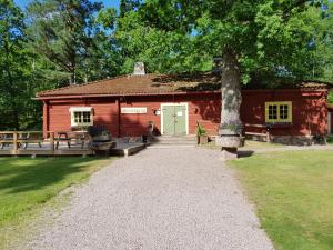 Patio o iba pang outdoor area sa Tranås Vandrarhem