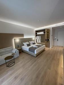 Katil atau katil-katil dalam bilik di Terra Boutique Hotel
