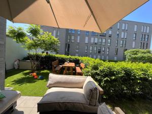 Κήπος έξω από το Premium Stay Essen near Messe