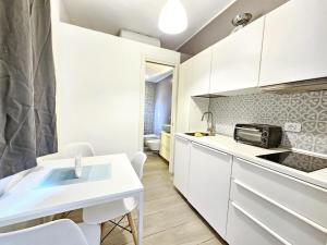 Kuchyň nebo kuchyňský kout v ubytování La Corte II