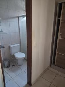 Koupelna v ubytování Apartamento Charmoso no térreo