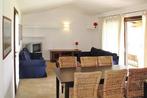 Χώρος καθιστικού στο Villa in Sardinia near San Pietro Beach
