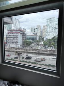 Nespecifikovaný výhled na destinaci Manila nebo výhled na město při pohledu z hotelu
