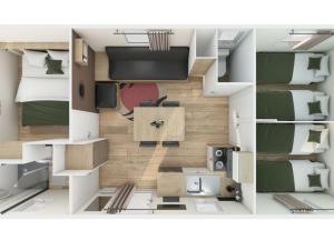 Fotografie z fotogalerie ubytování Mobil-home pour 7 avec terrasse et équipements - API-1-52-492 v destinaci La Mothe-Achard