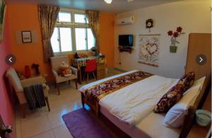 Postel nebo postele na pokoji v ubytování Sunny House II