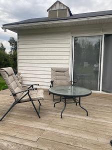 Patio nebo venkovní prostory v ubytování Hospedaje en Paine