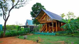 Zahrada ubytování Lion Rock Haven Cabana