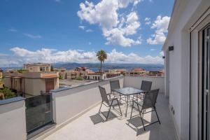 Balkón nebo terasa v ubytování Exclusive BB Villa Rosa