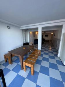 Ruang duduk di Maison Belbey