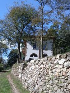 Bygningen som feriehuset ligger i