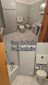 Ένα μπάνιο στο ap na praia de Quiaios