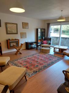 a living room filled with furniture and a rug at Gidansu in Penrith