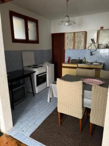 Cuisine ou kitchenette dans l'établissement Apartman Marjana