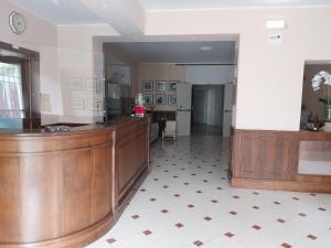 Kuchyň nebo kuchyňský kout v ubytování Hotel Armando' s