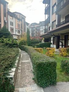 Budova, kde se aparthotel nachází