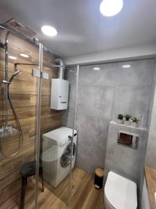 Koupelna v ubytování Apartament Centrum Szczecinek - f-vat + 29 fotografií