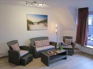 Χώρος καθιστικού στο Apartment in Westerland