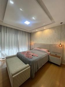 Postel nebo postele na pokoji v ubytování Casa da Loren