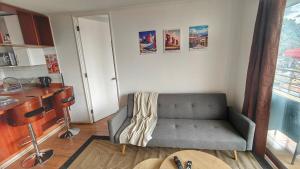 Kuchyň nebo kuchyňský kout v ubytování Refugio Bellavista vista al Costanera y los Andes