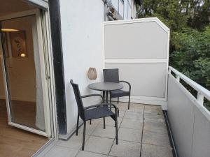 Balkón nebo terasa v ubytování Westfalio Apartments - BrightStay Halver - feel at home