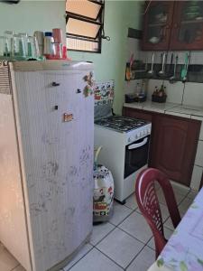 Dapur atau dapur kecil di Lar doce lar