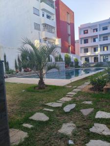 Πισίνα στο ή κοντά στο Lieu tranquille avec piscine