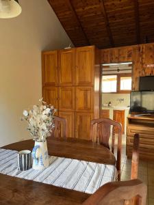 Η κουζίνα ή μικρή κουζίνα στο QUIME CHE. Casa con jardín, parrilla y cochera.